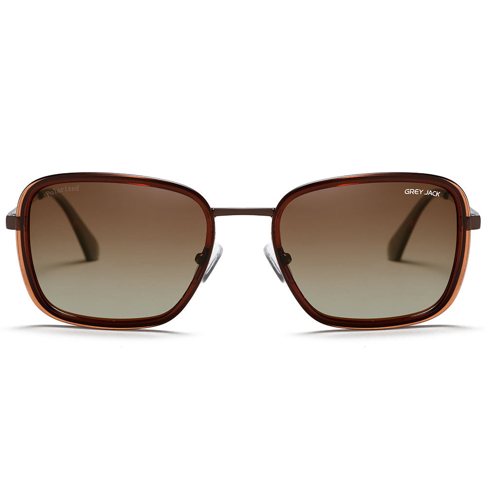Brown Frame Double Brown Lens