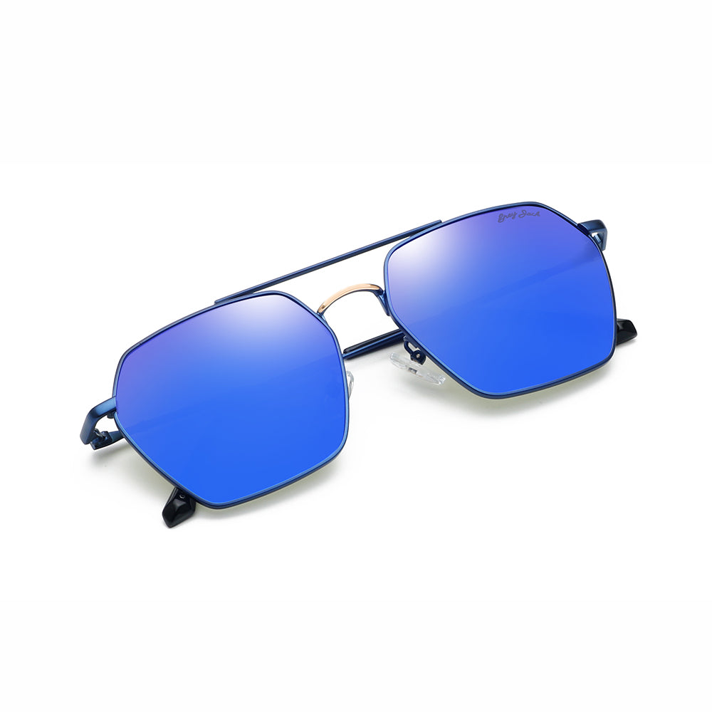 Blue Gold Frame Blue Lens