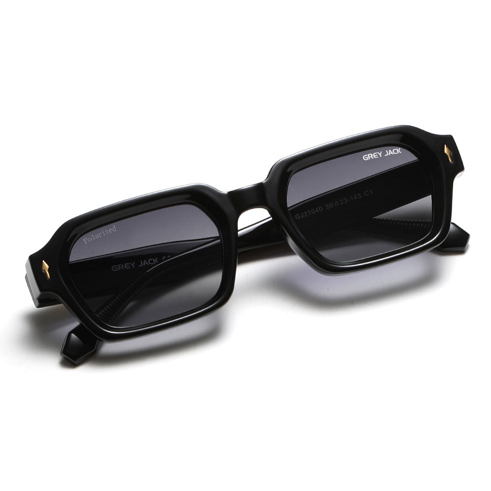 Shine Black Frame Double Grey Lens