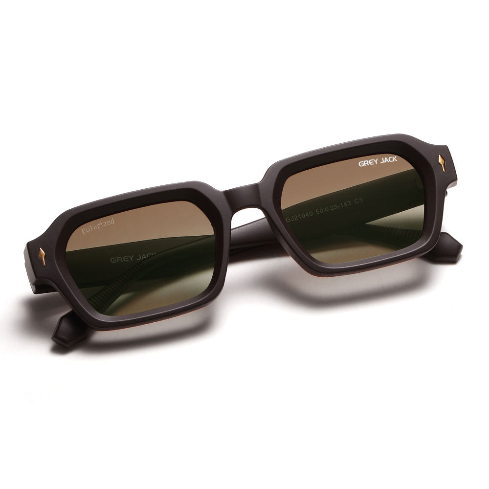 Matte Brown Frame Double Brown Lens