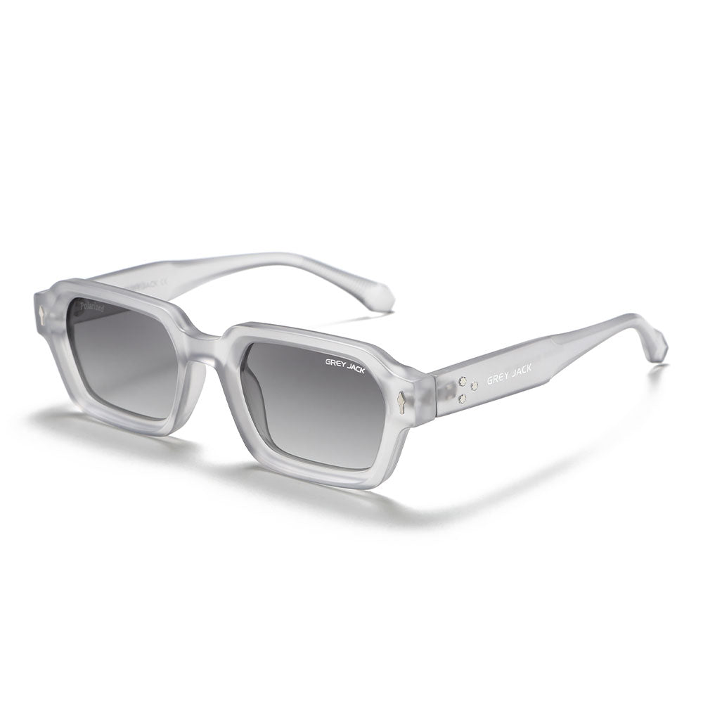 Matte Grey Frame Double Light Grey Lens