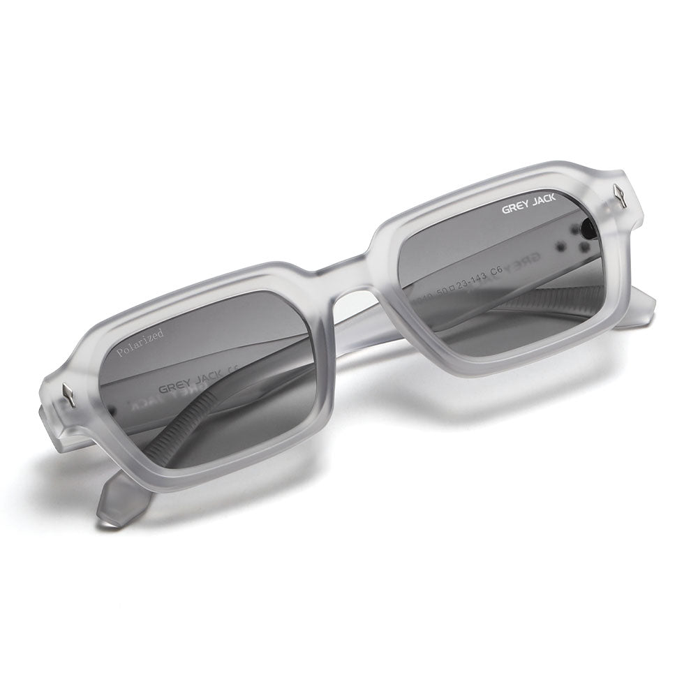 Matte Grey Frame Double Light Grey Lens