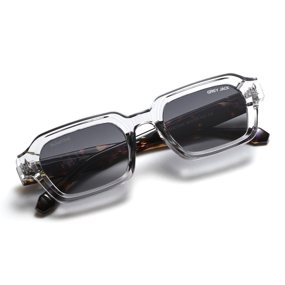 Transparent Grey Frame Double Grey Lens