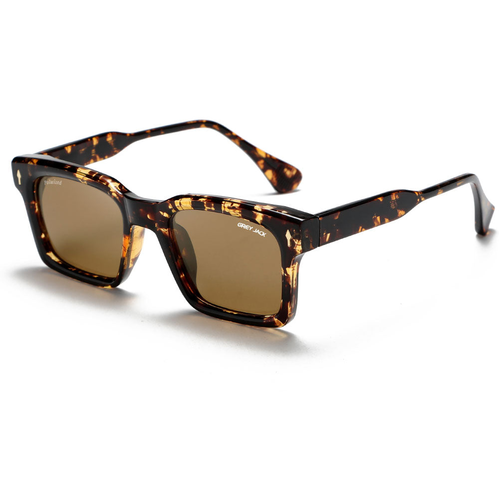 Leopard Frame Brown Lens