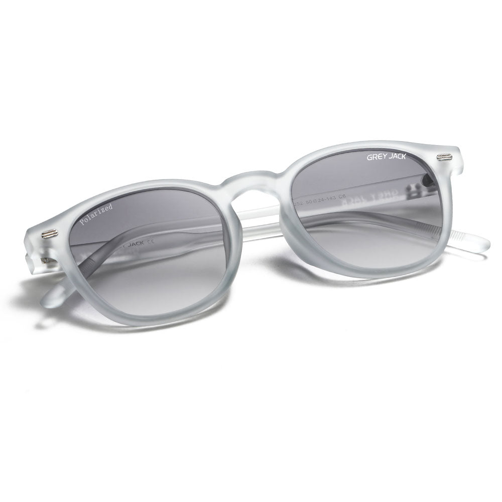 Transparent Grey Frame Gradient Grey Lens