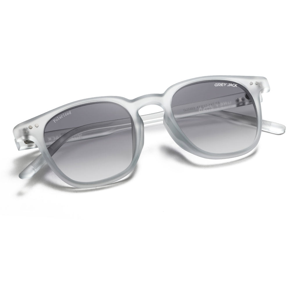 Transparent Grey Frame Gradient Grey Lens