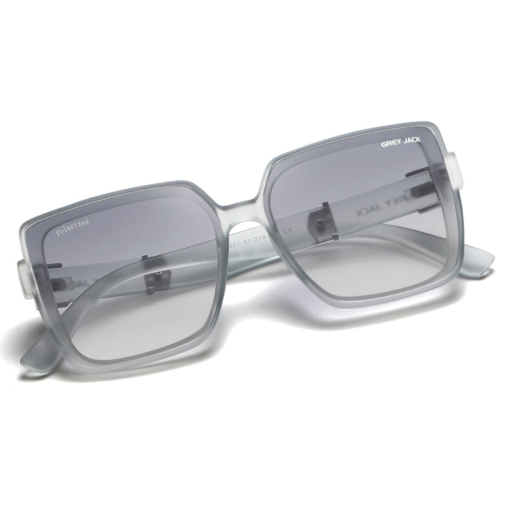 Transparent Grey Frame Gradient Grey Lens