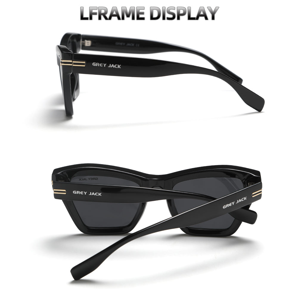 Black Frame Black Lens