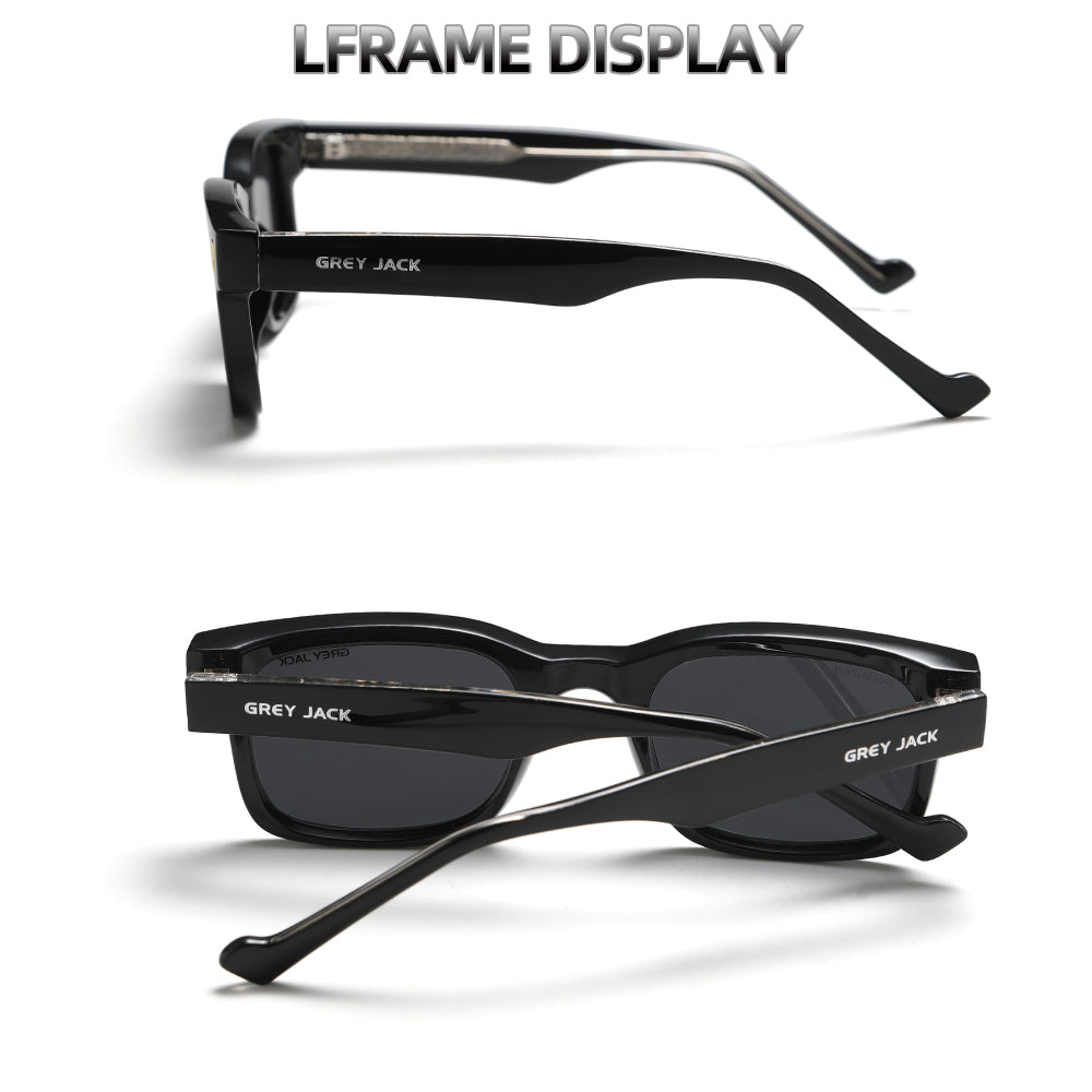 Black Frame Black Lens