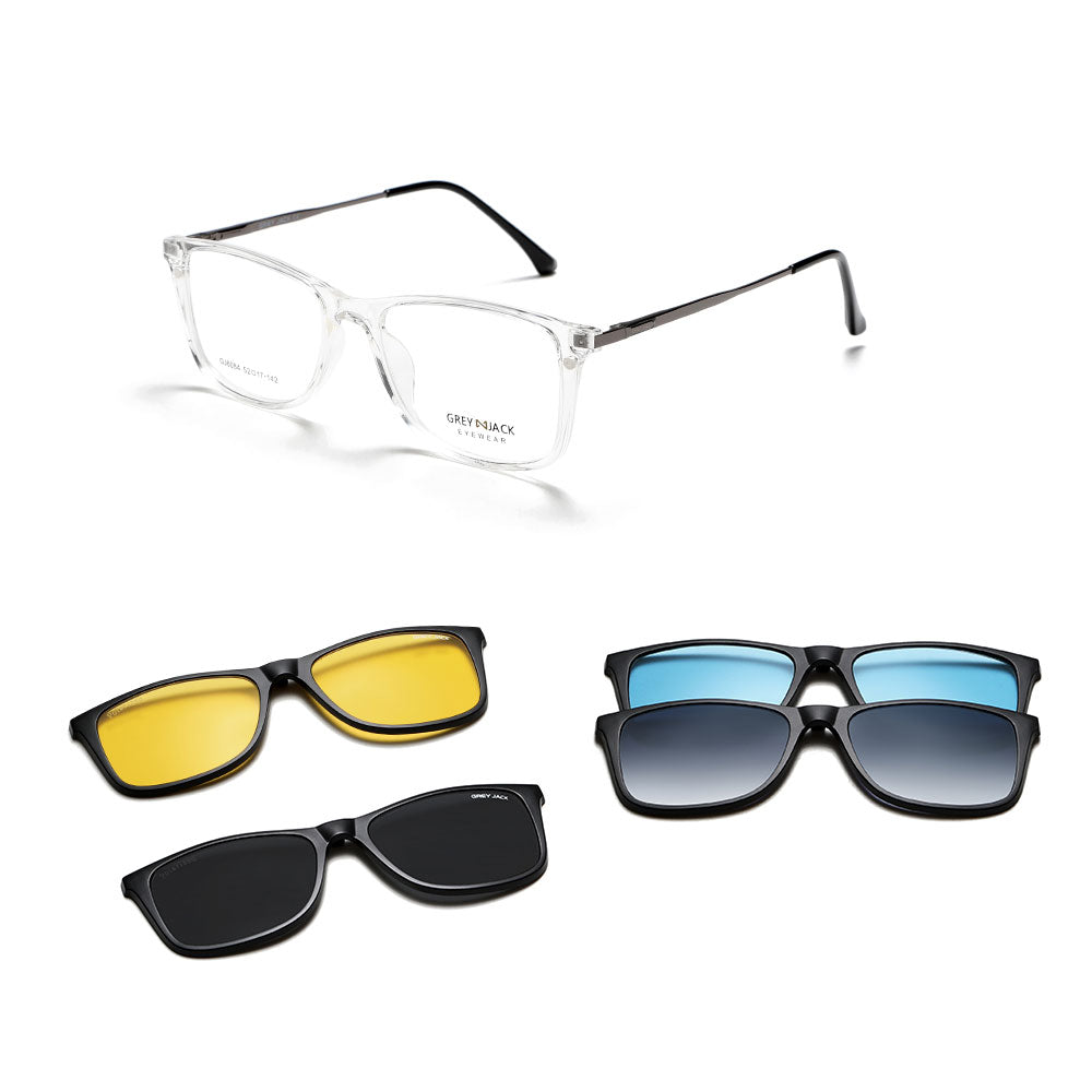 Wilson Clip - Clip-On Sunglasses – Garrett Leight