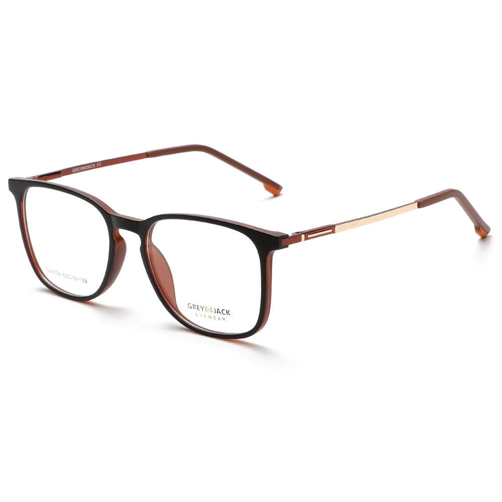 Matte Black Brown Frame