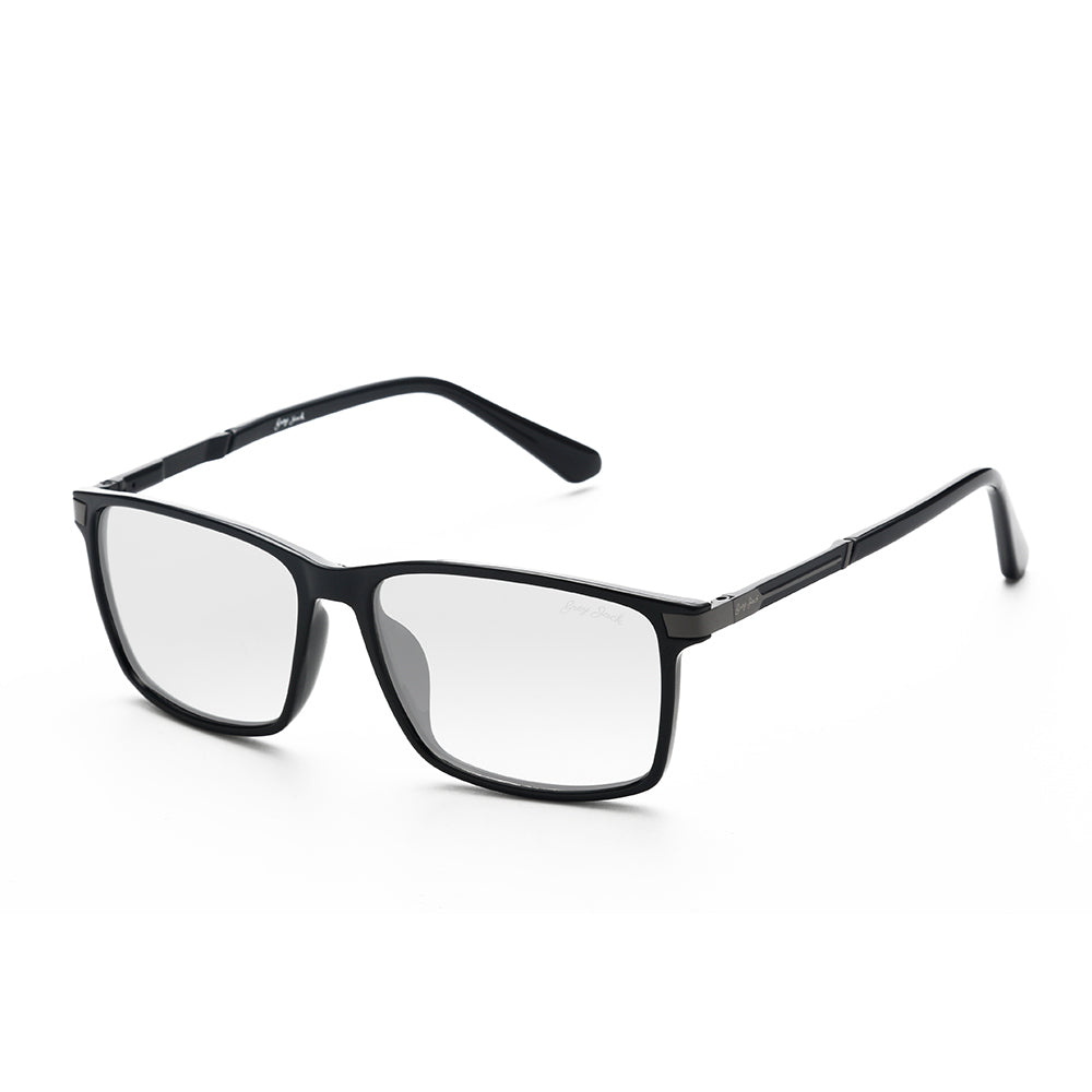 Black Frame Photochromic Black Lens