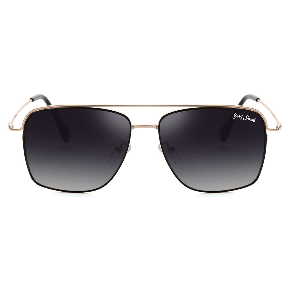 Gold(Black) Frame Double Black Lens