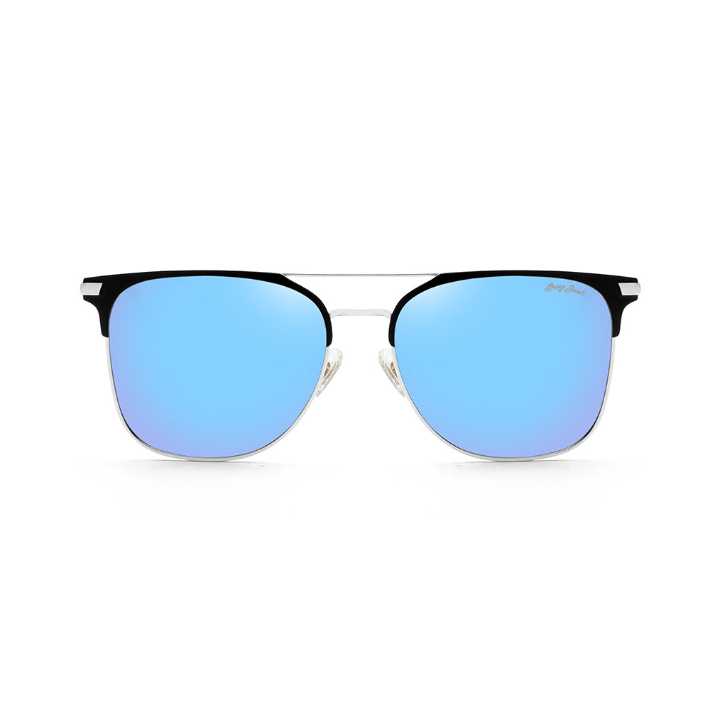 Silver(black) Frame Ice Blue Lens