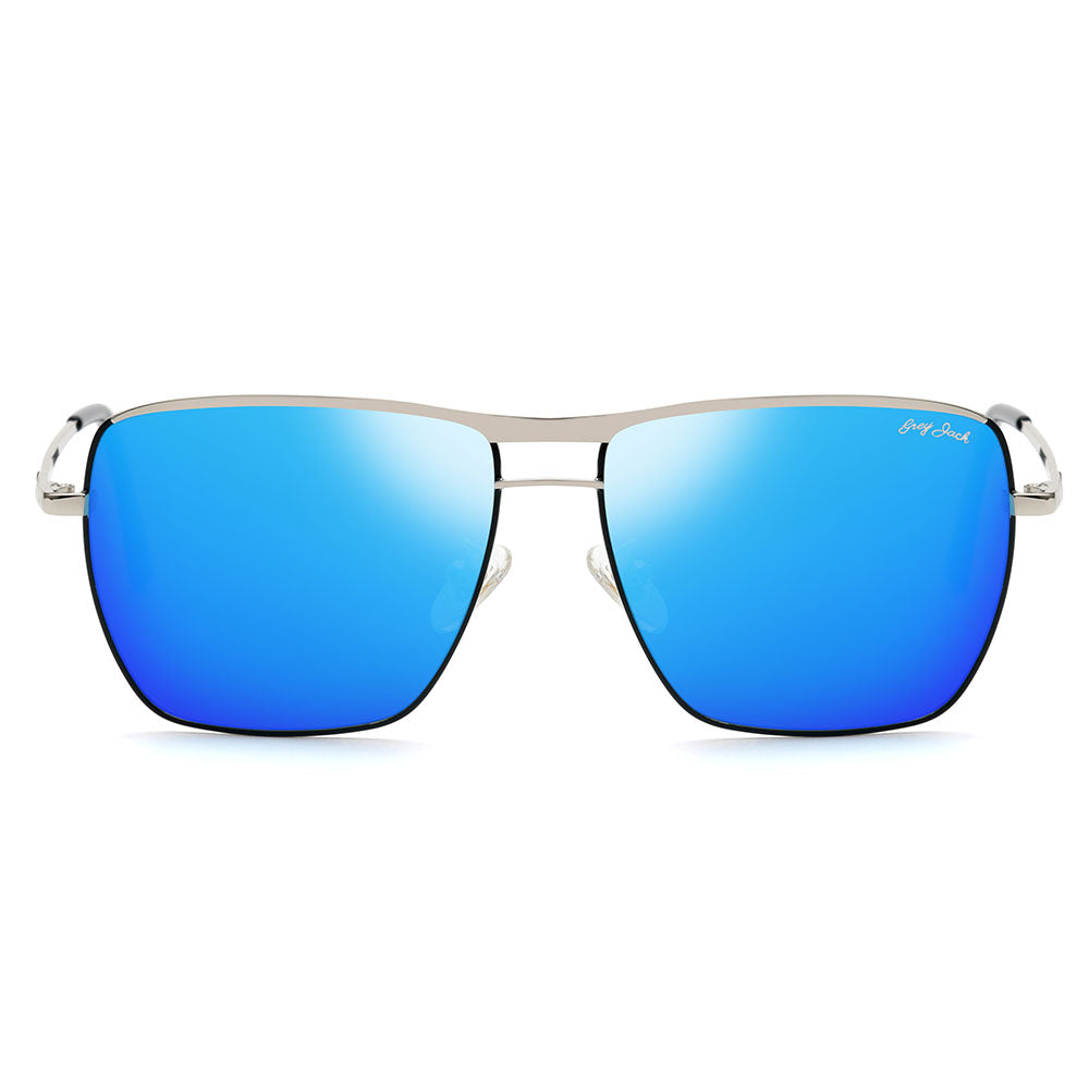 Silver(black) Frame Ice Blue Lens