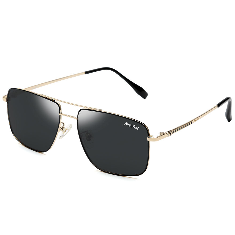 Golden(black) Frame Black Lens