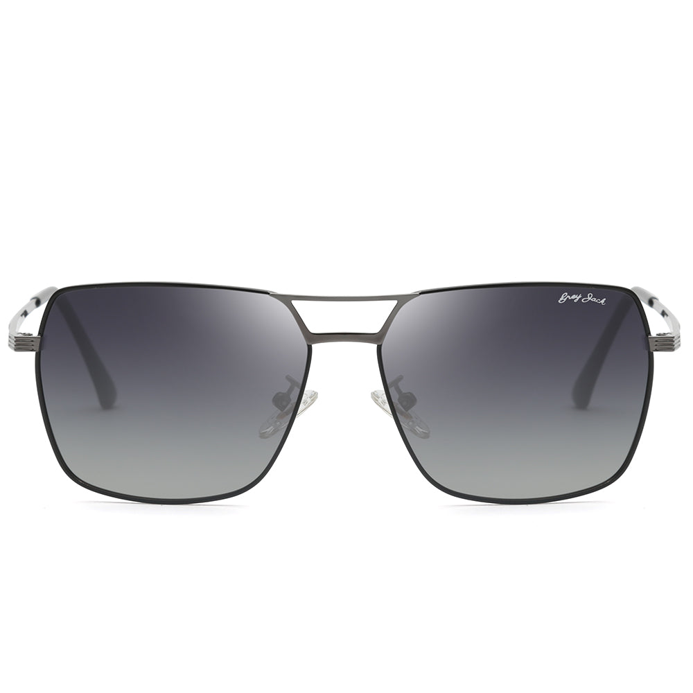 Gun(black) Frame Gradient Black Lens