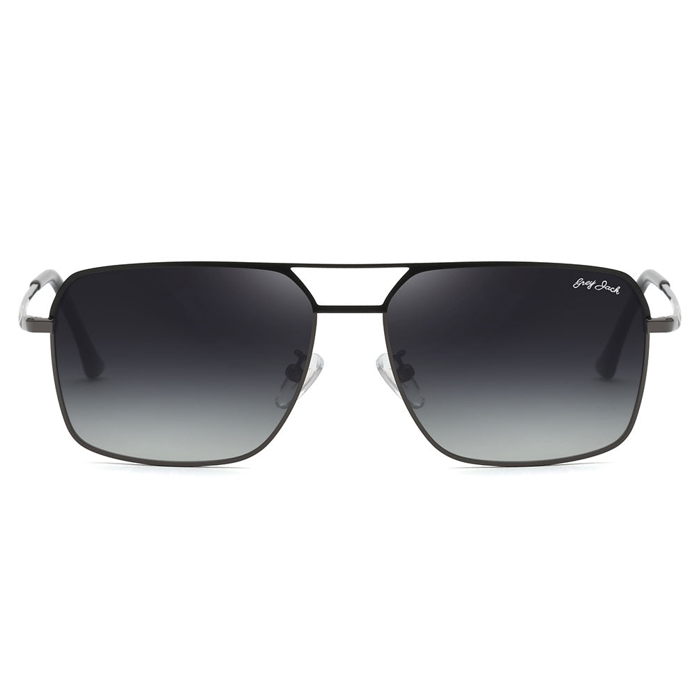 Gun(black) Frame Gradient Black Lens