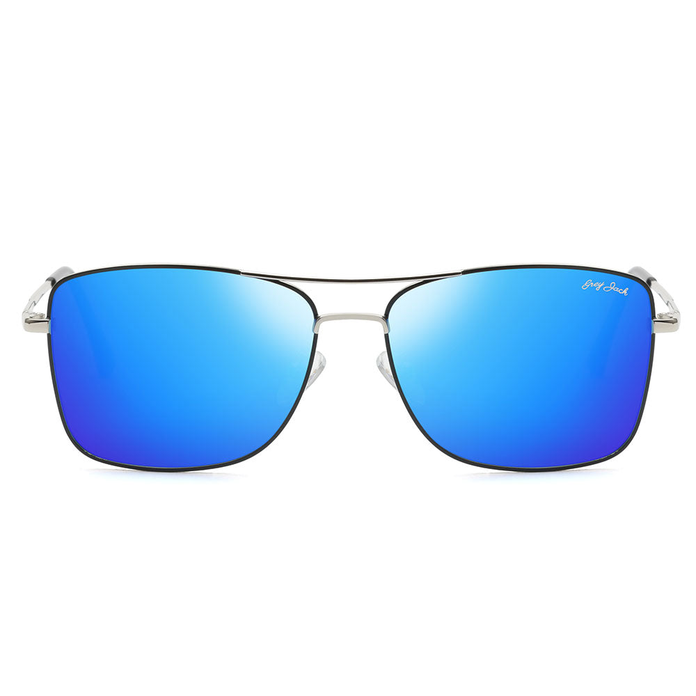 Silver(black) Frame Ice Blue Lens