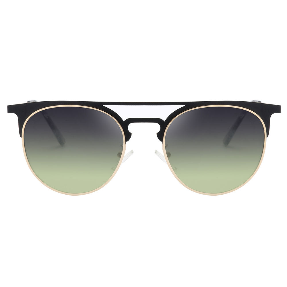 Matte Black Frame Green Lens