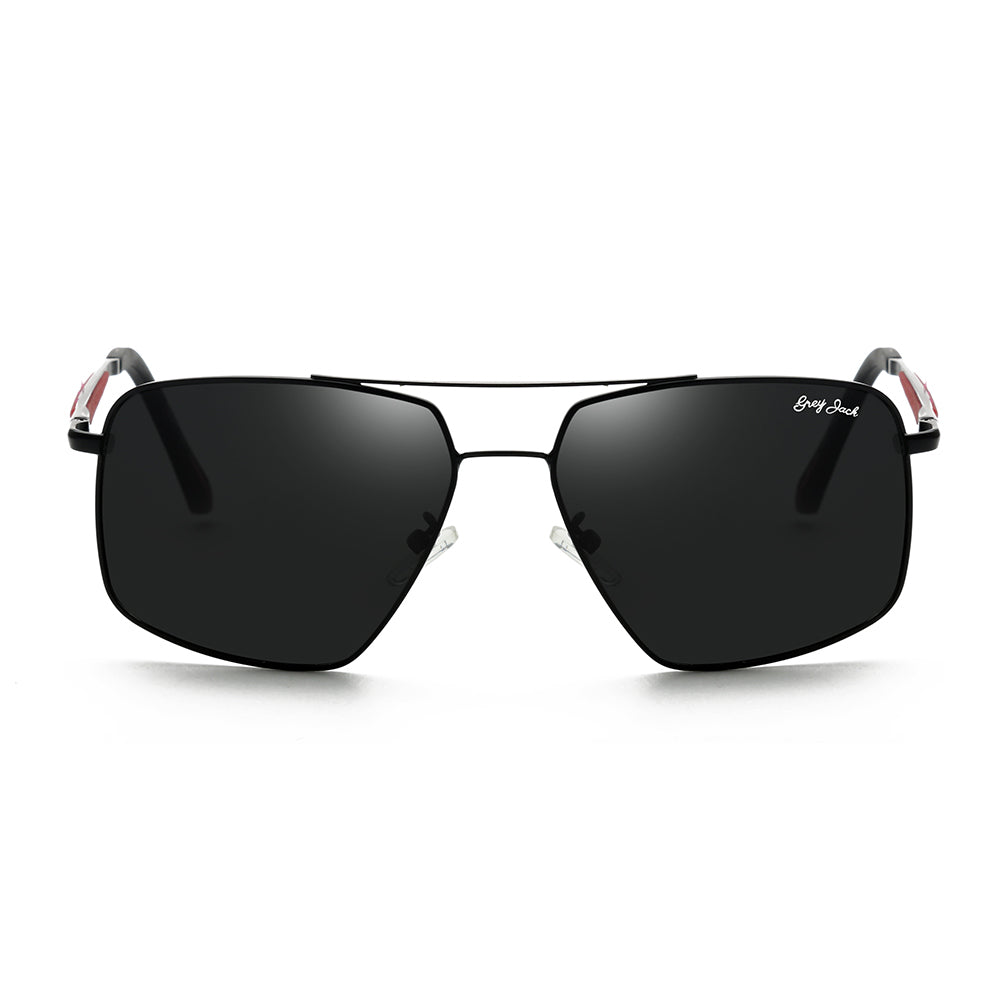 Black Red Frame Black Lens