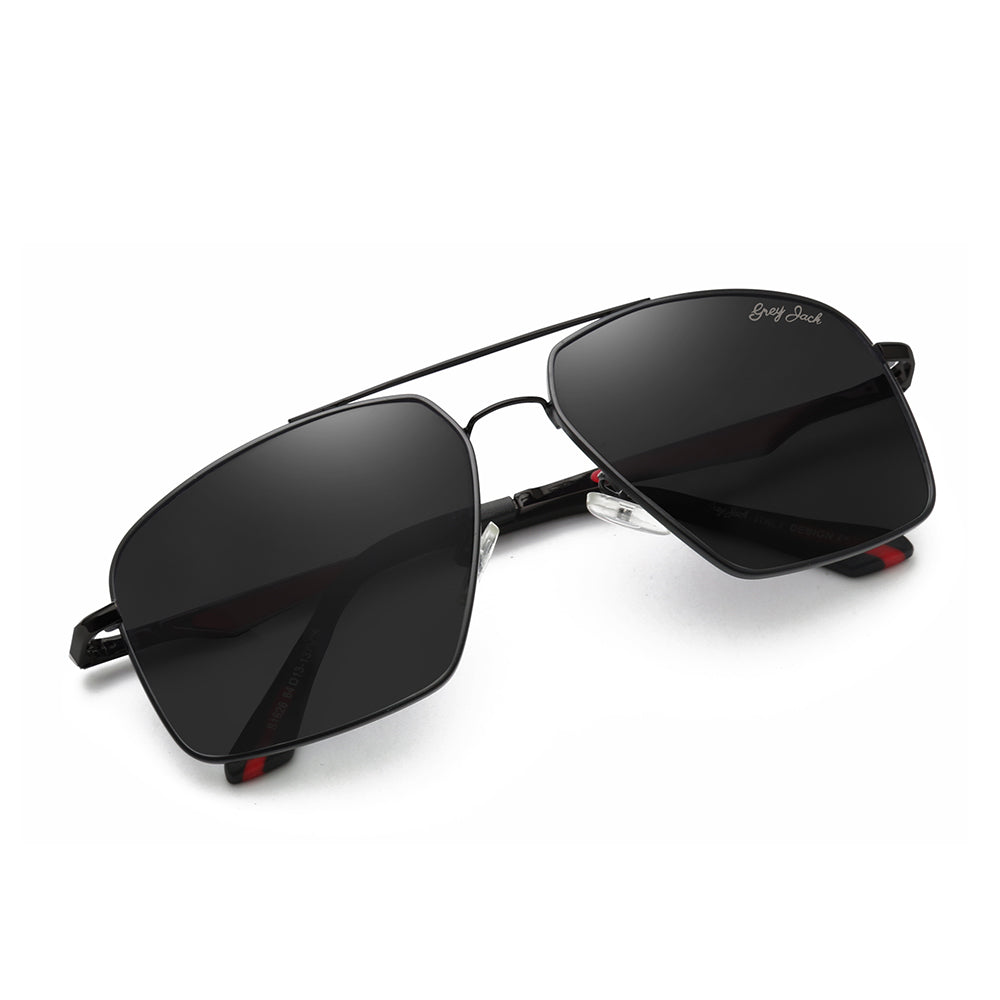 Black Red Frame Black Lens