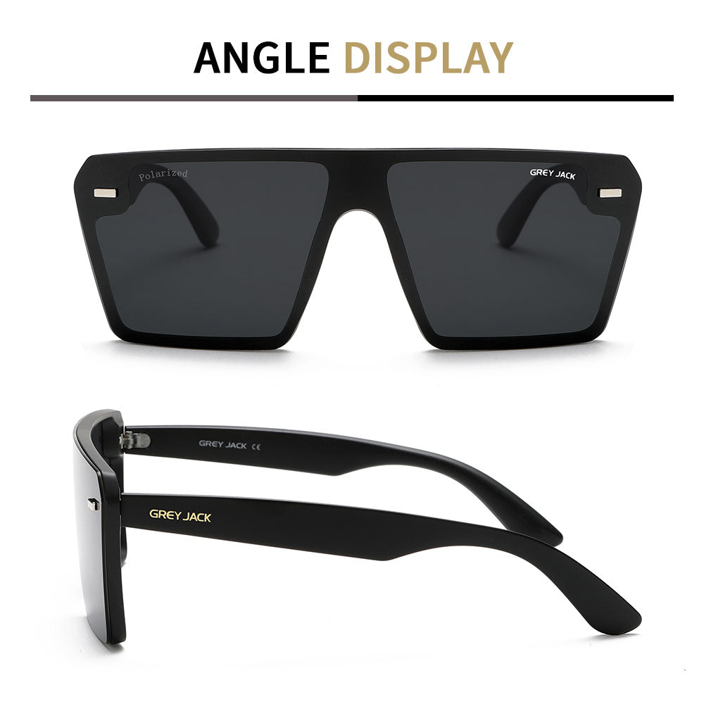 Matte Black Frame Black Lens