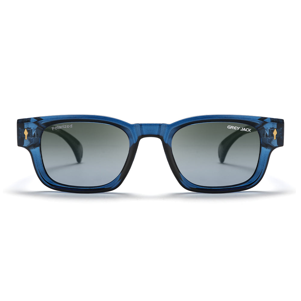 Blue Frame Double Green Lens