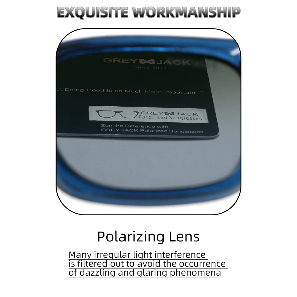 Blue Frame Double Green Lens