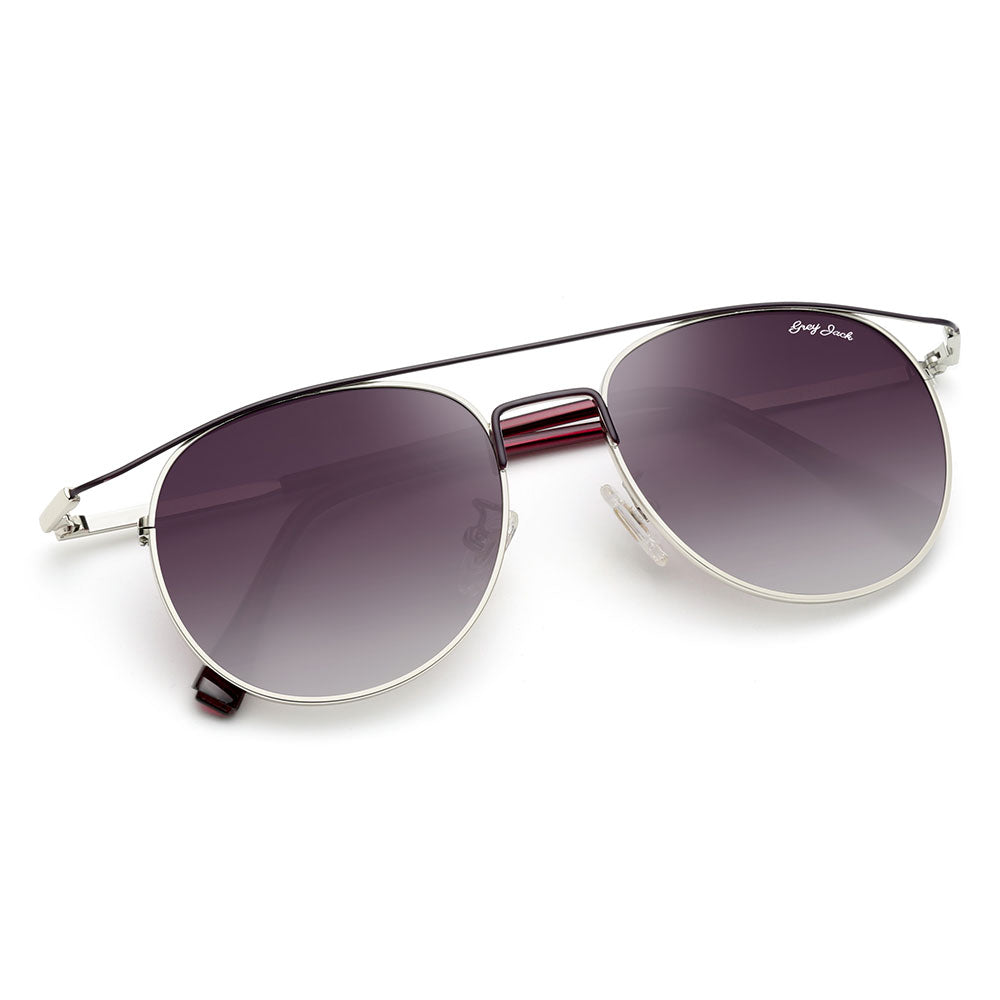 Purple Silver Frame Gradient Purple Lens