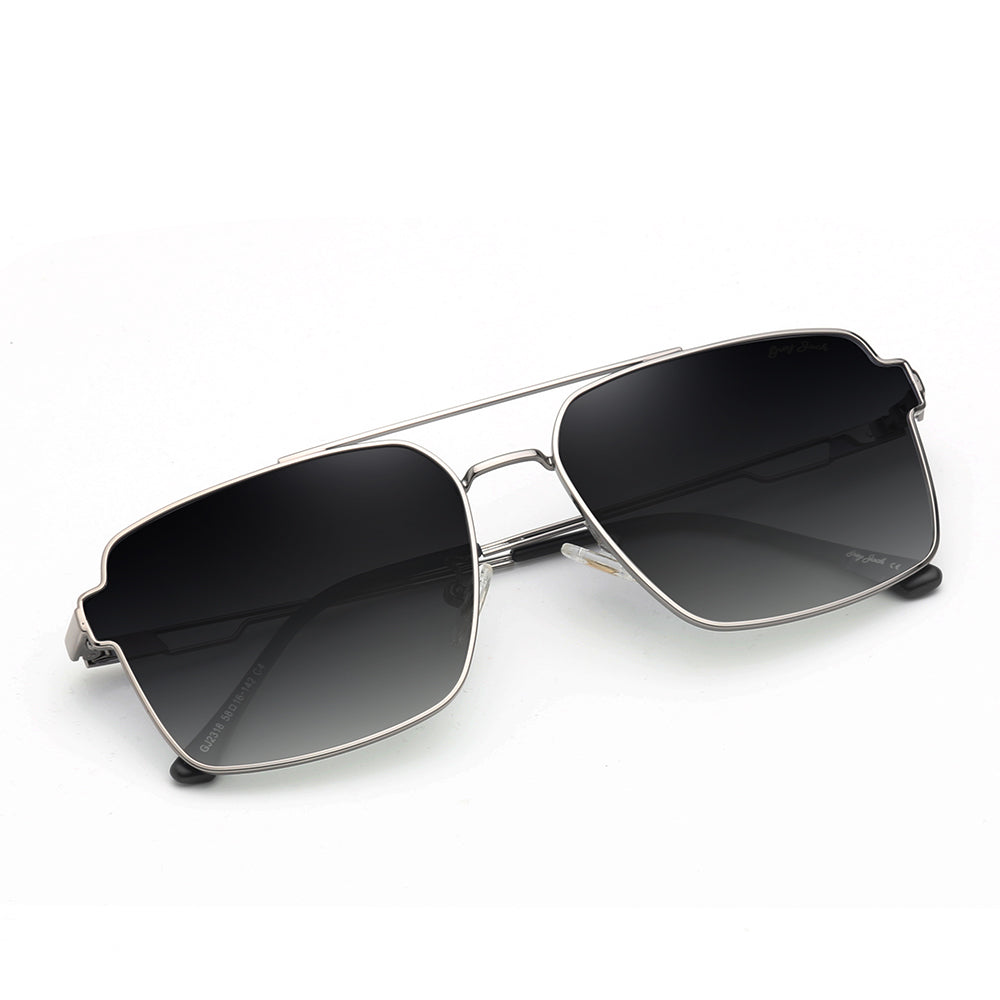 Gun Frame Gradient Black Lens