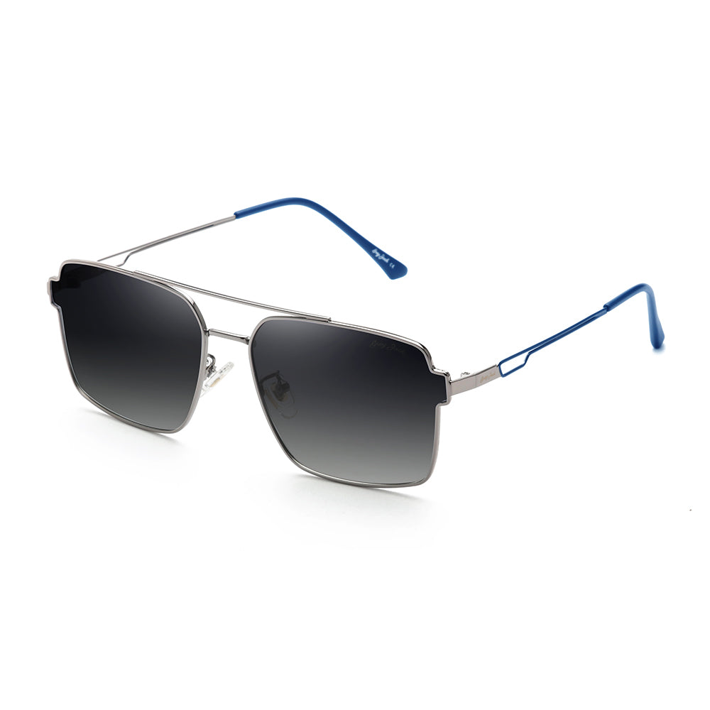 Gun Blue Frame Gradient Black Lens