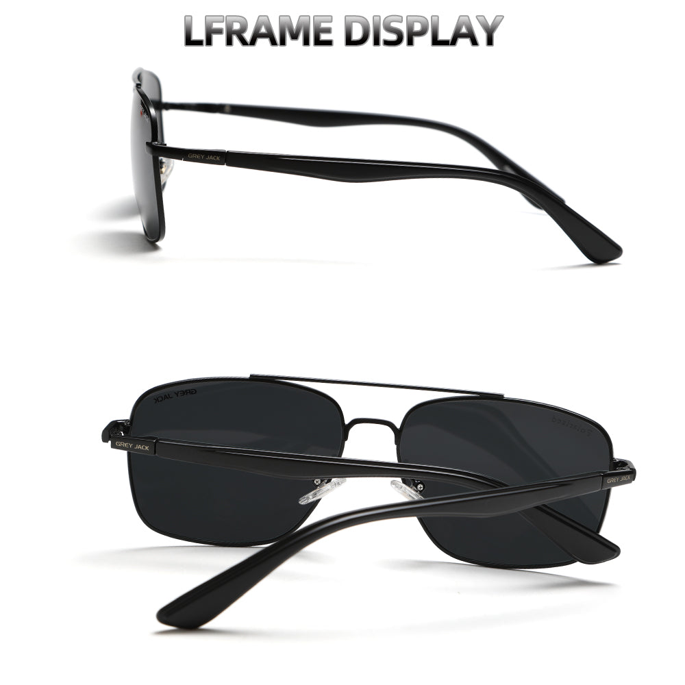 Black Frame Black Lens