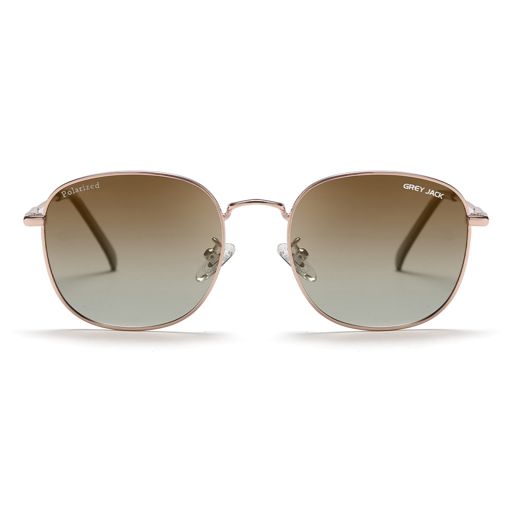 Classic Round P3 Full Metal Frame Sunglasses
