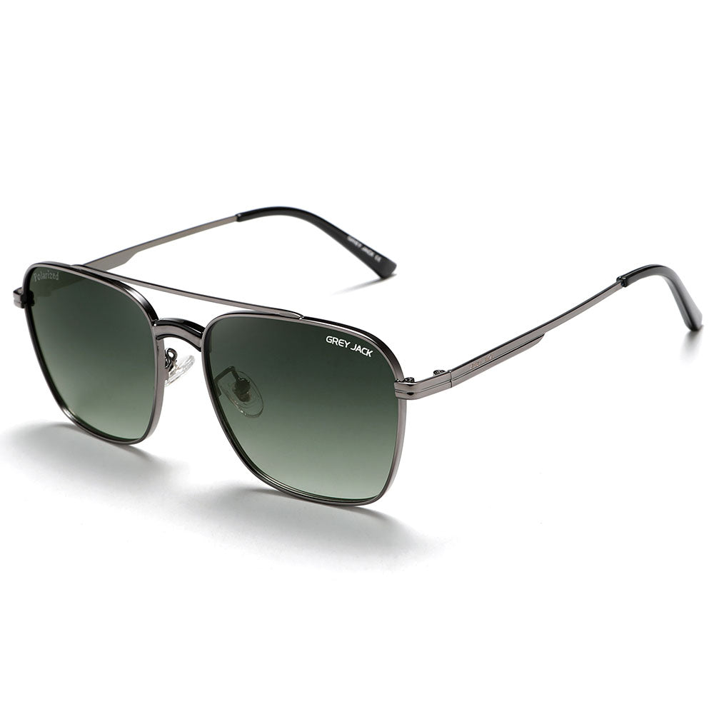 Gun Frame Gradient Green Lens