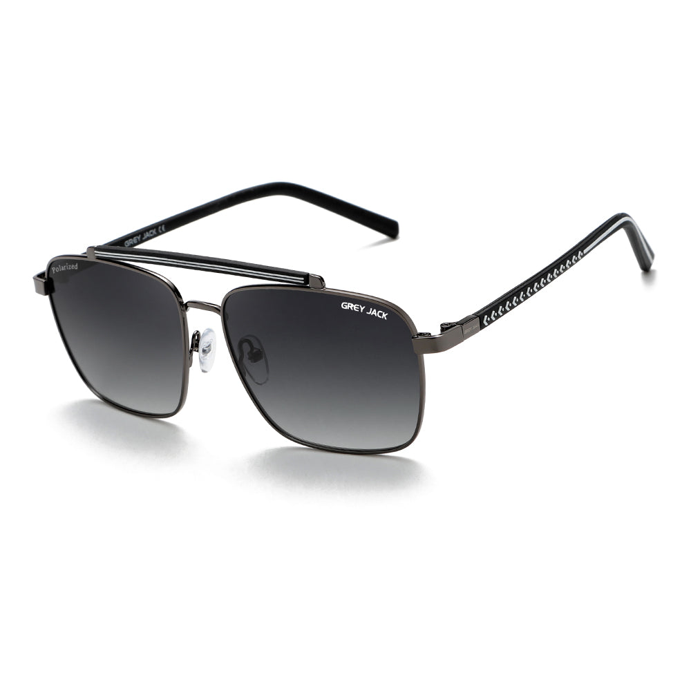  Gun Frame Gradient Black Lens