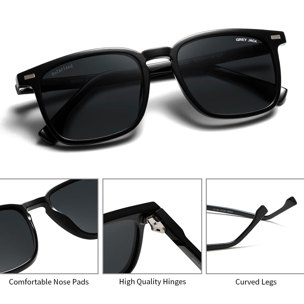 Black Frame Black Lens