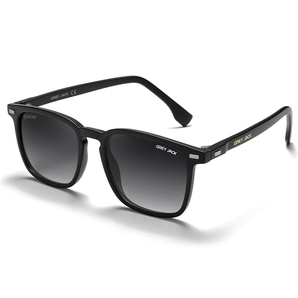 Black Frame Gradient Black Lens