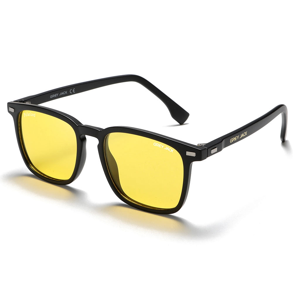 Black Frame Yellow Lens