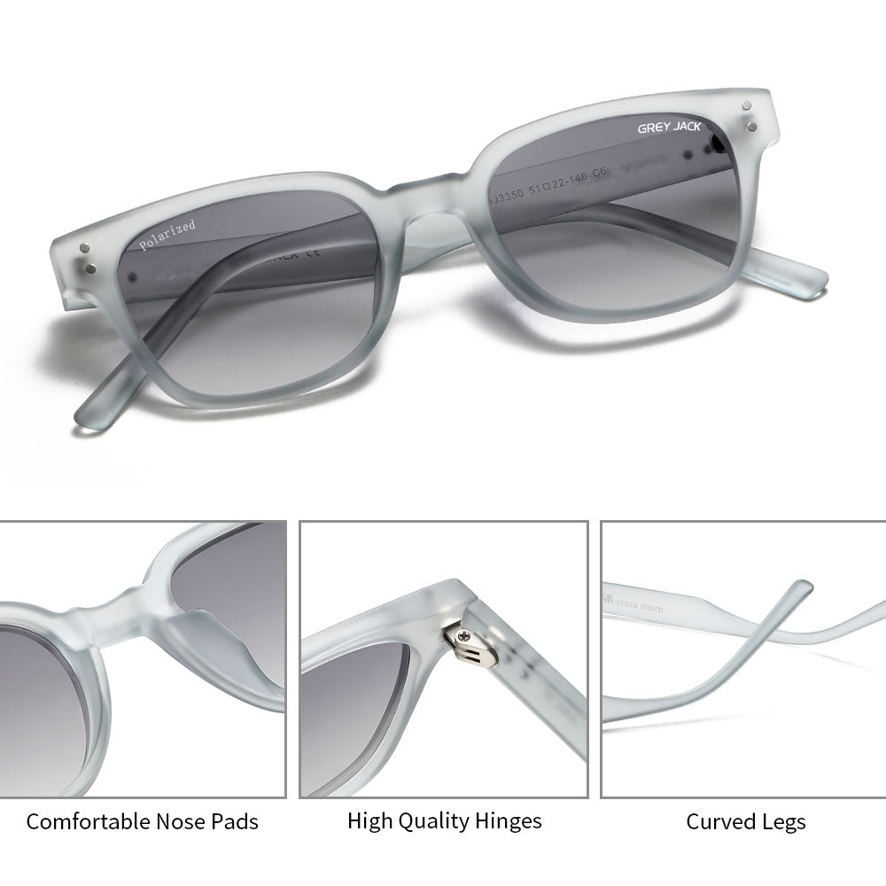 Light Grey Frame Light Grey Lens