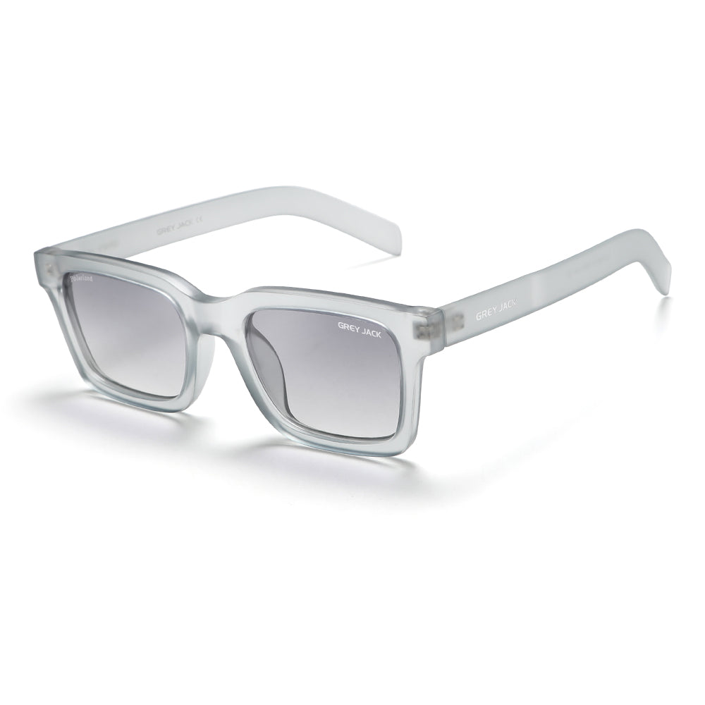 Transparent Grey Frame Gradient Grey Lens