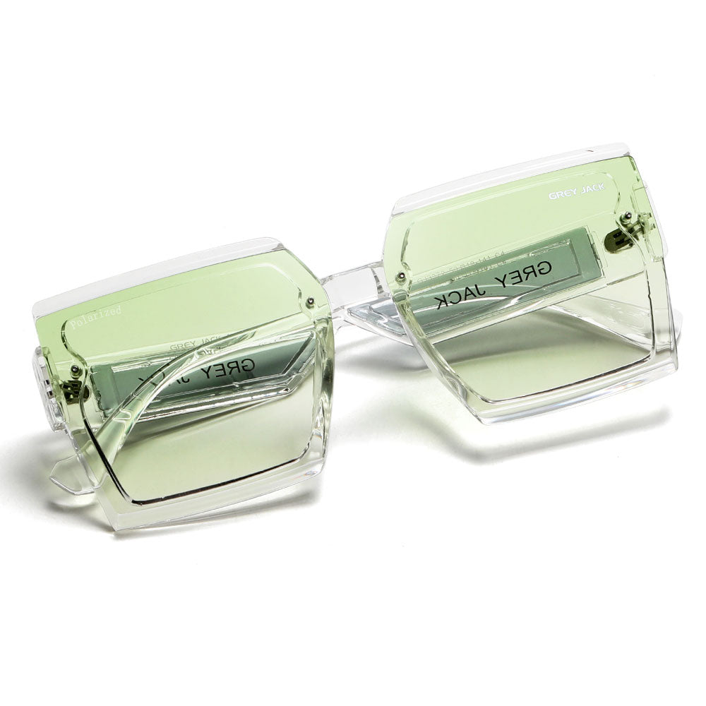 Transparency Frame Light Green Lens