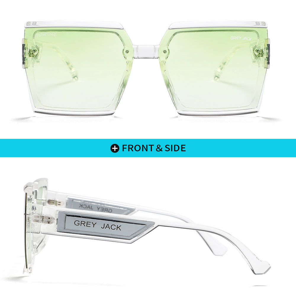 Transparency Frame Light Green Lens