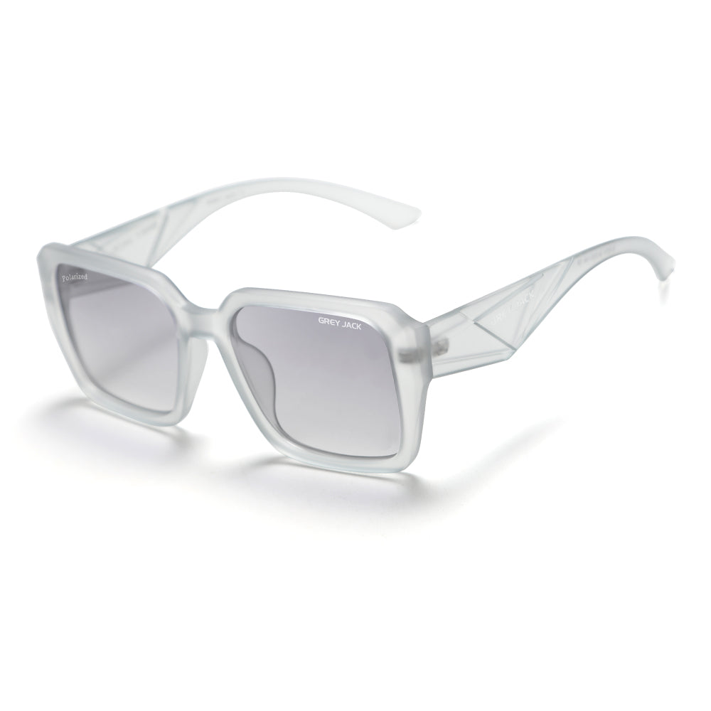 Transparent Grey Frame Gradient Grey Lens