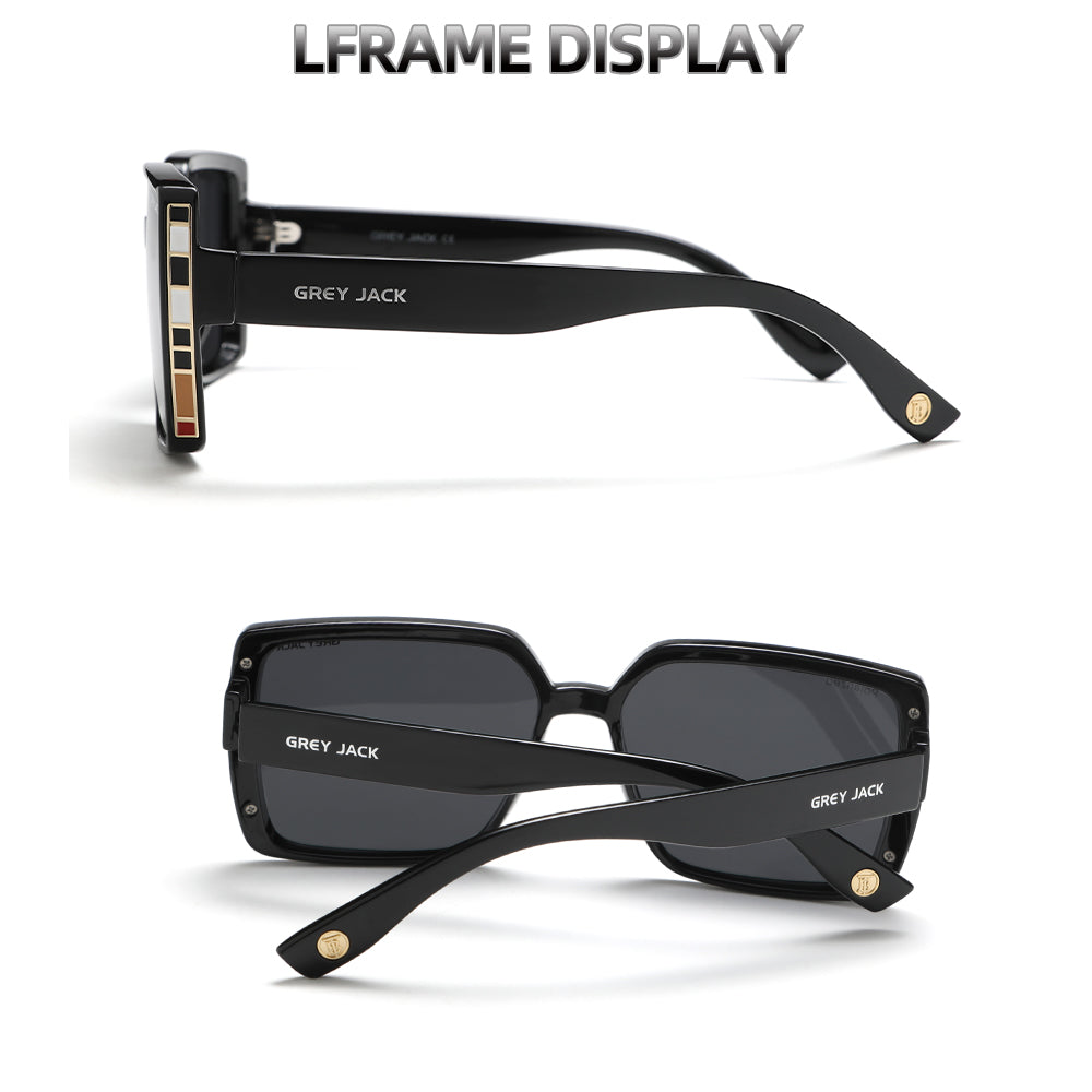 Black Frame Black Lens