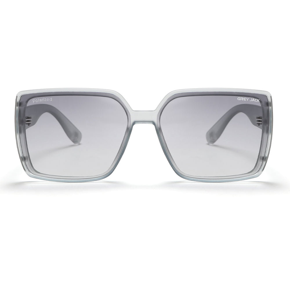 Transparent Grey Frame Gradient Grey Lens