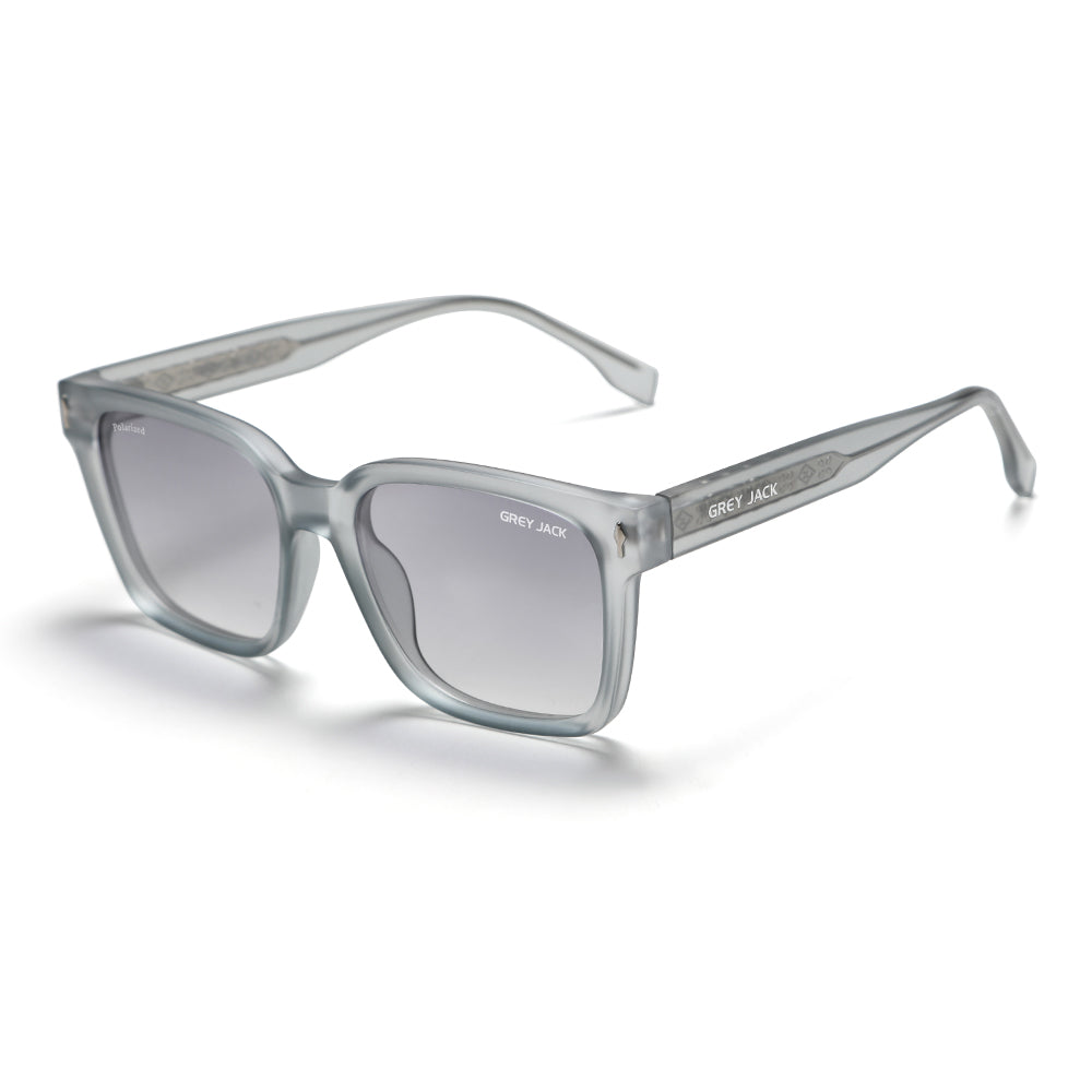 Transparent Grey Frame Gradient Grey Lens