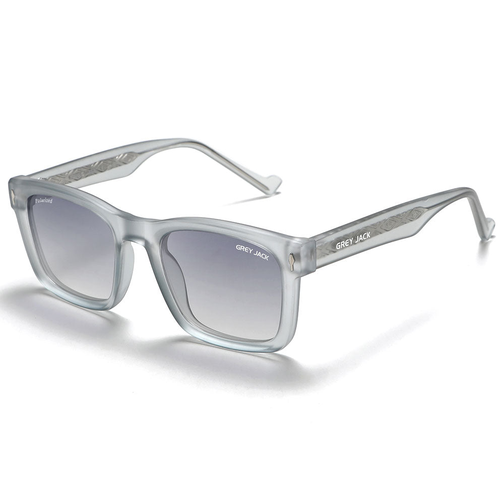 Transparent Grey Frame Gradient Grey Lens