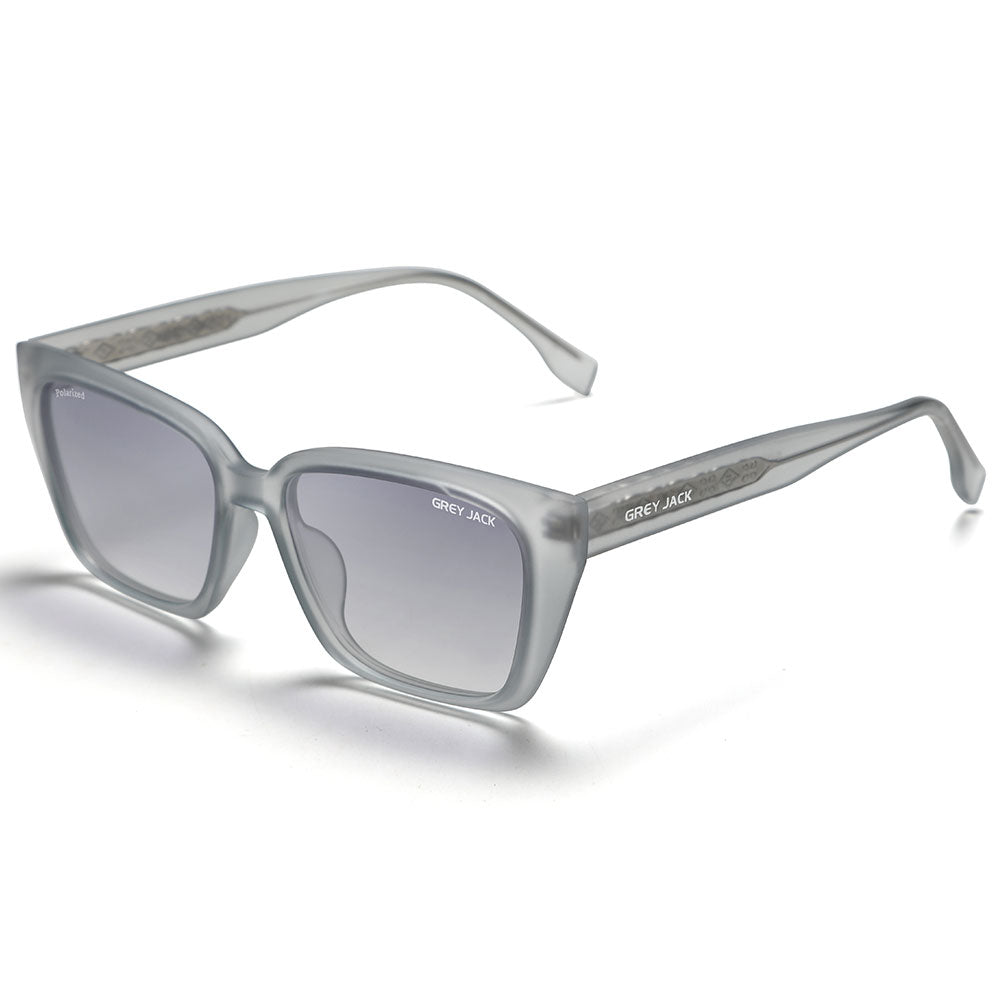 Transparent Grey Frame Gradient Grey Lens