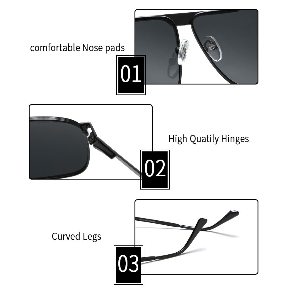 Black Frame Black Lens